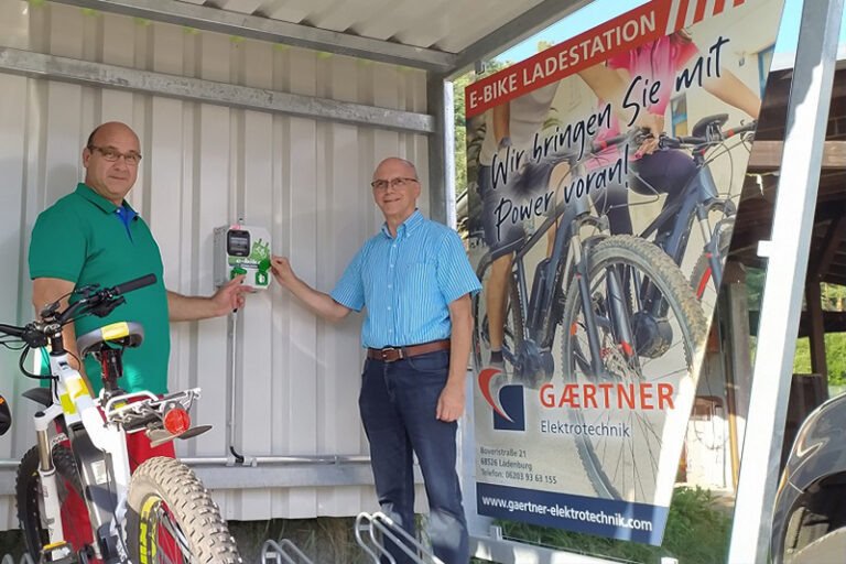 Neue EBike Ladestation Gärtner Elektrotechnik